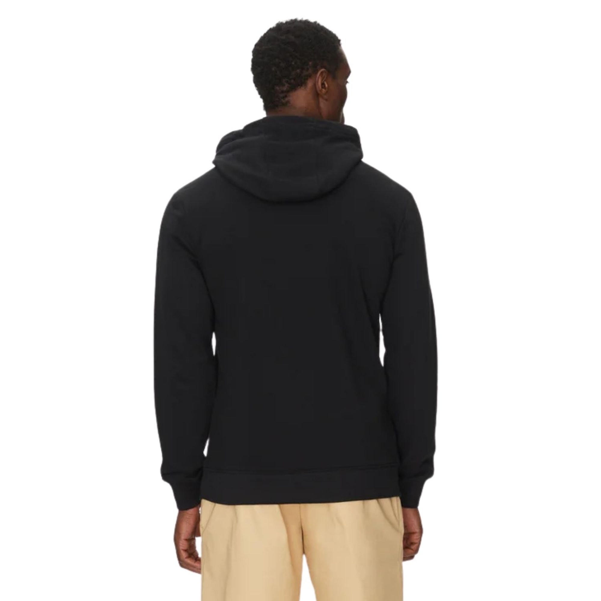 Quiksilver Typed Out Hoodie Erkek Siyah Sweatshirt