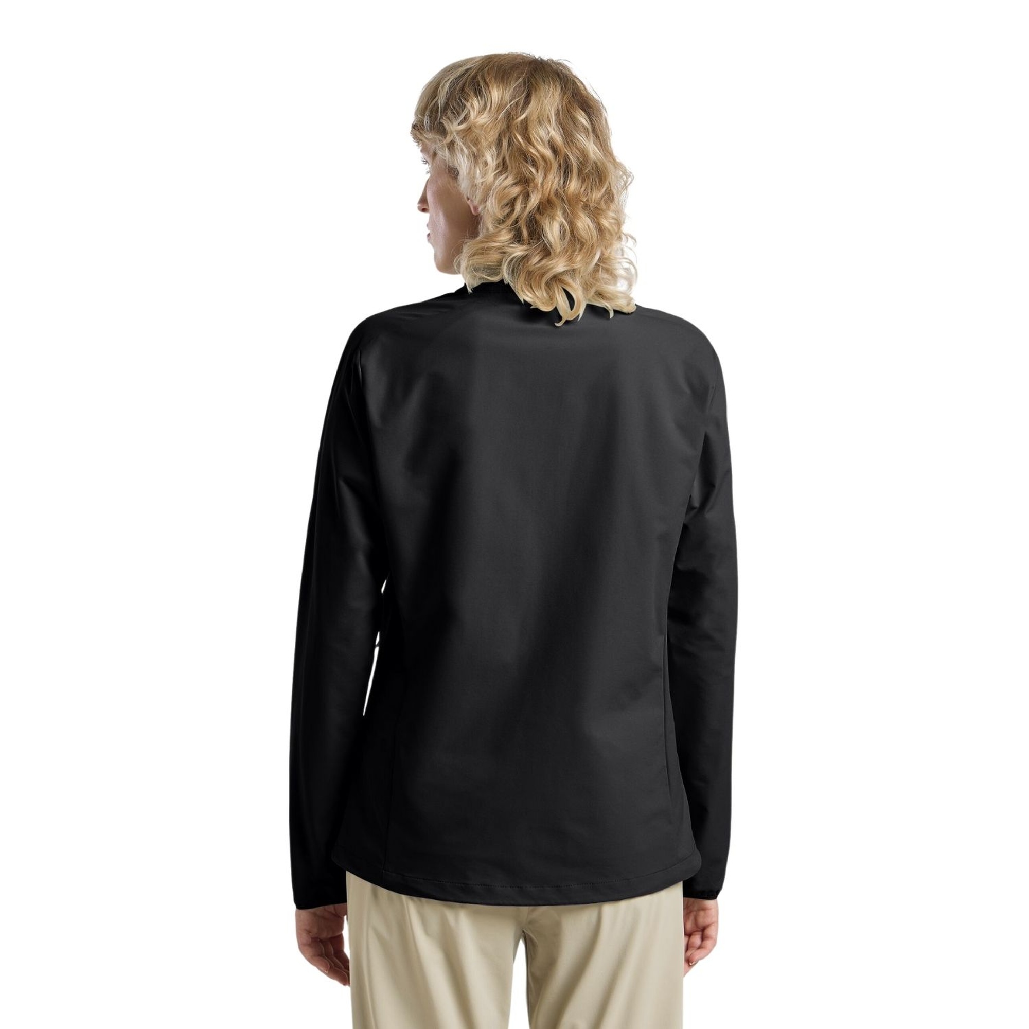 Jack Wolfskin Prelight Stride Kadın Siyah Outdoor Ceketi