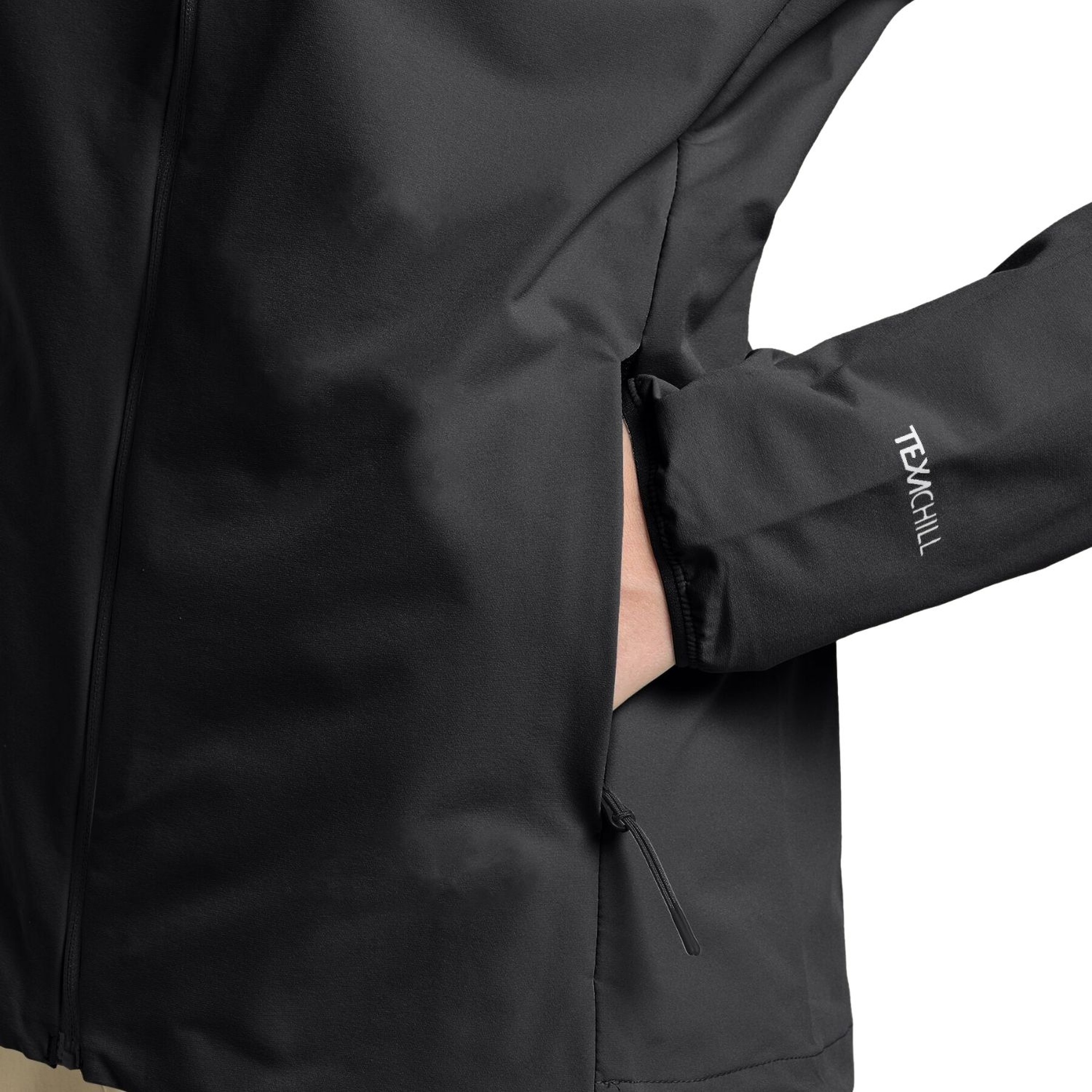 Jack Wolfskin Prelight Stride Kadın Siyah Outdoor Ceketi