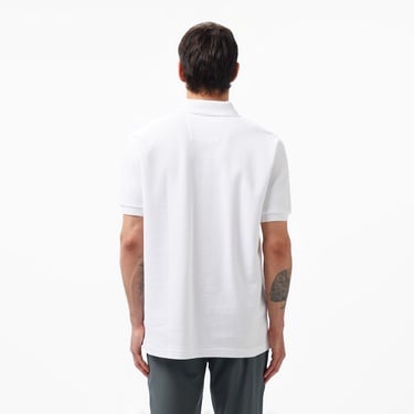  Nautica Erkek Classic Fit Beyaz Kısa Kollu Polo Yaka T-Shirt