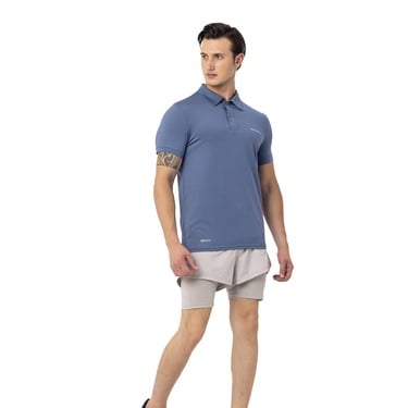  Merrell Pace Erkek Mavi Polo Tişört