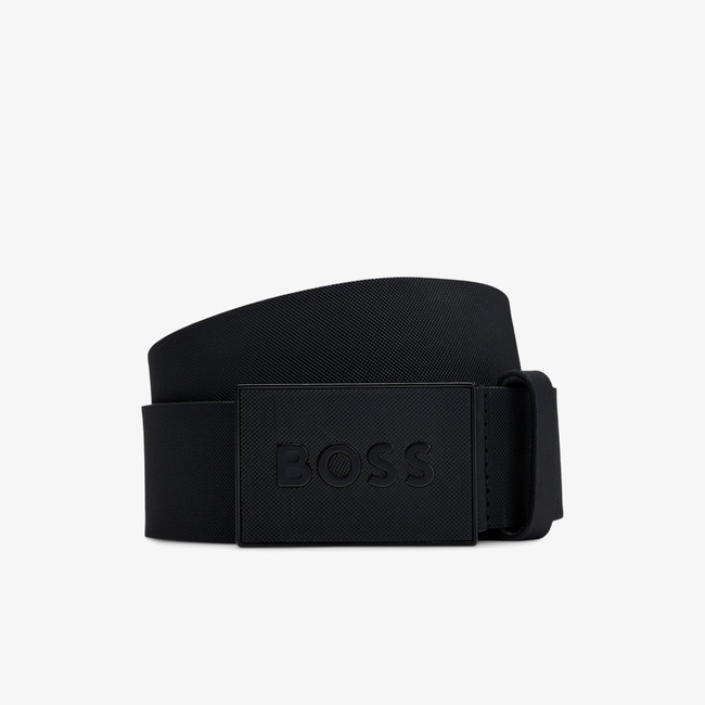  Boss Erkek Siyah Kemer