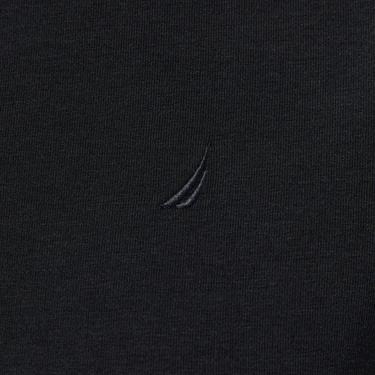  Nautica Kadın Siyah Regular Fit Kısa Kollu T-Shirt