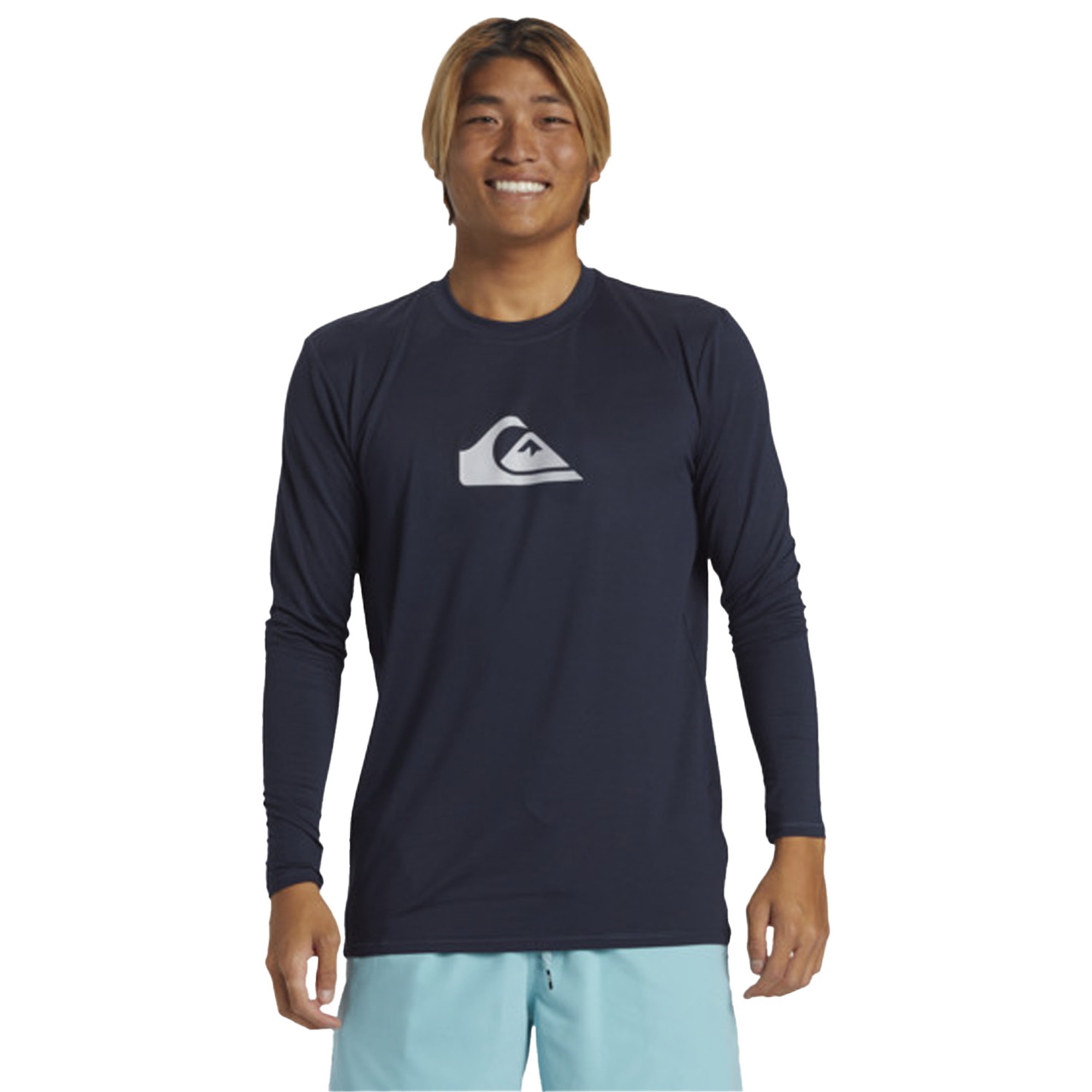 Quiksilver Everyday Surf Ls Erkek Mavi Likra