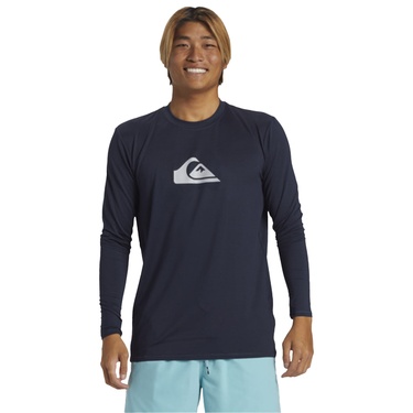  Quiksilver Everyday Surf Ls Erkek Mavi Likra