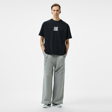  The Kooples Classic Erkek Siyah T-Shirt