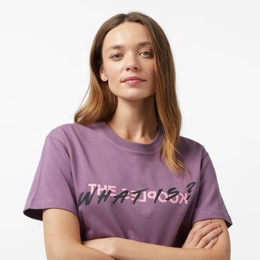  The Kooples Classic Erkek Mor T-Shirt