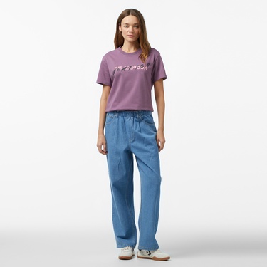  The Kooples Classic Erkek Mor T-Shirt