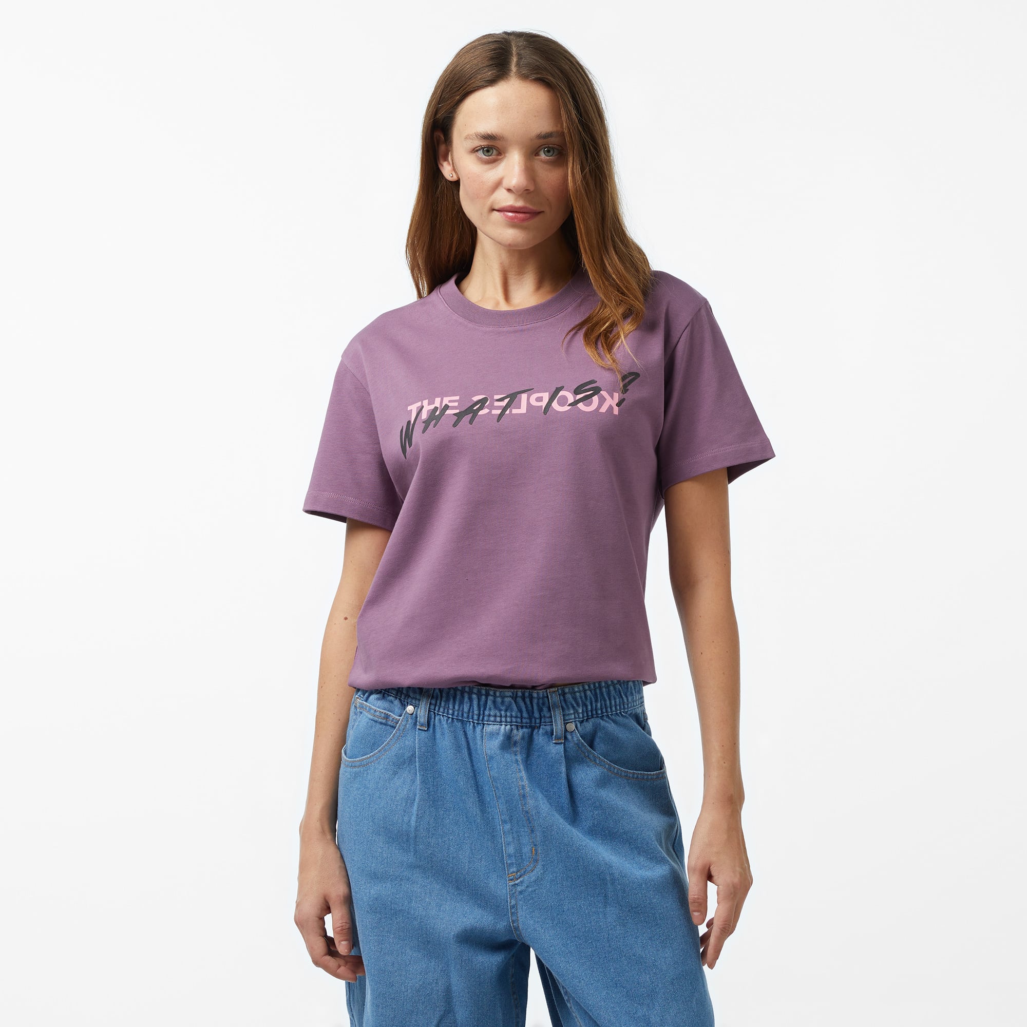  The Kooples Classic Erkek Mor T-Shirt