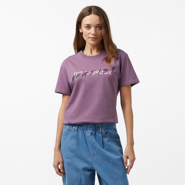  The Kooples Classic Erkek Mor T-Shirt
