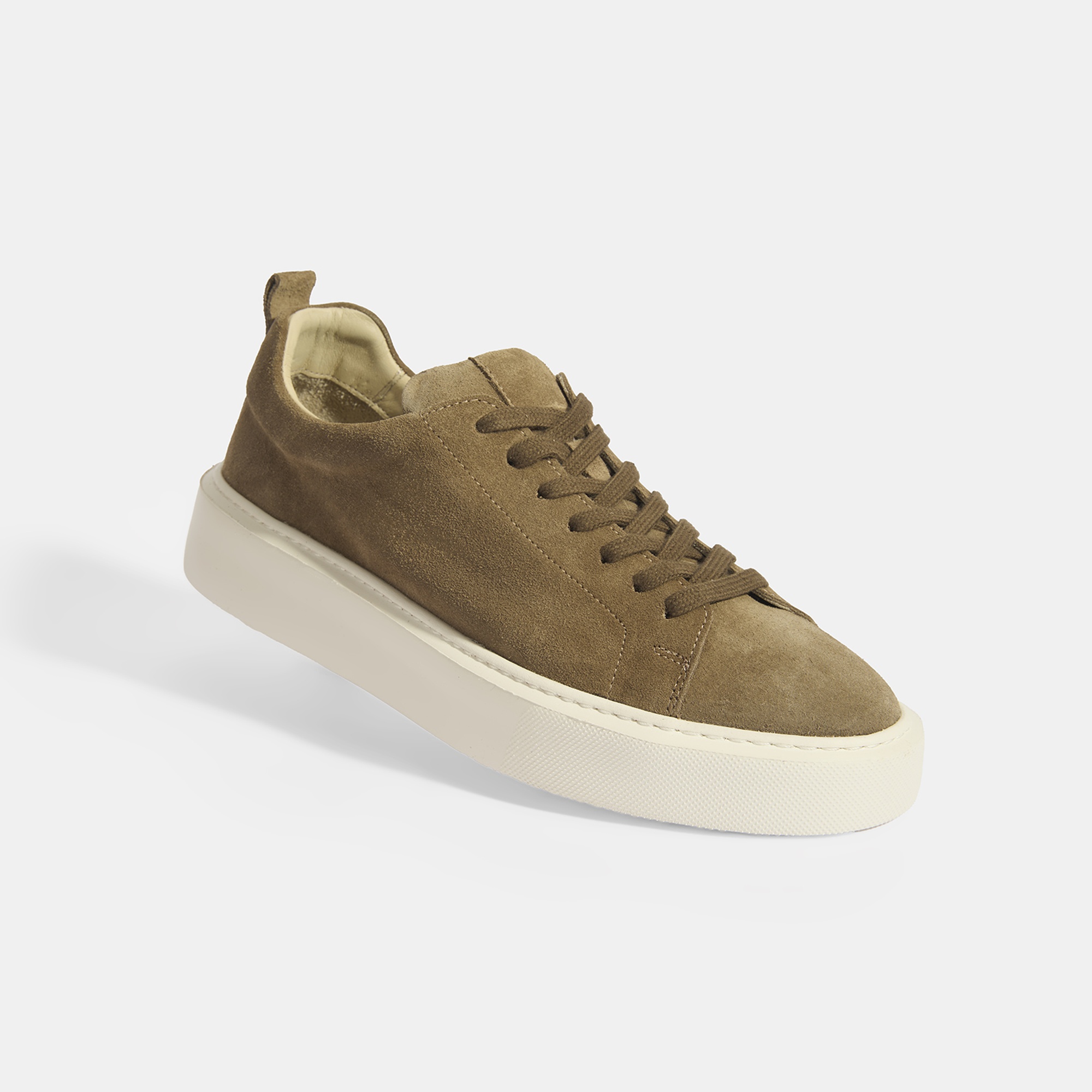 Erkek Vizon Bağcıklı Süet Günlük Ayakkabı