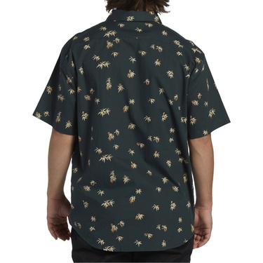  Billabong Sundays Mini Ss Erkek Mavi Gömlek