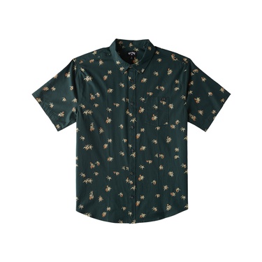  Billabong Sundays Mini Ss Erkek Mavi Gömlek