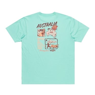  Billabong Dreamy Place Ss Erkek Yeşil Tişört
