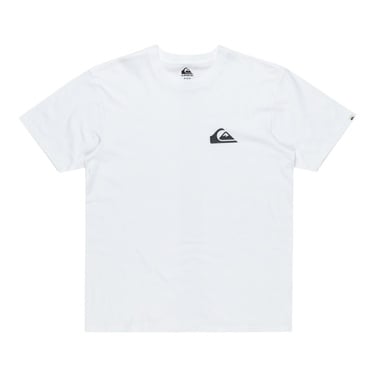  Quiksilver Ev Mini Logo Erkek Beyaz Tişört
