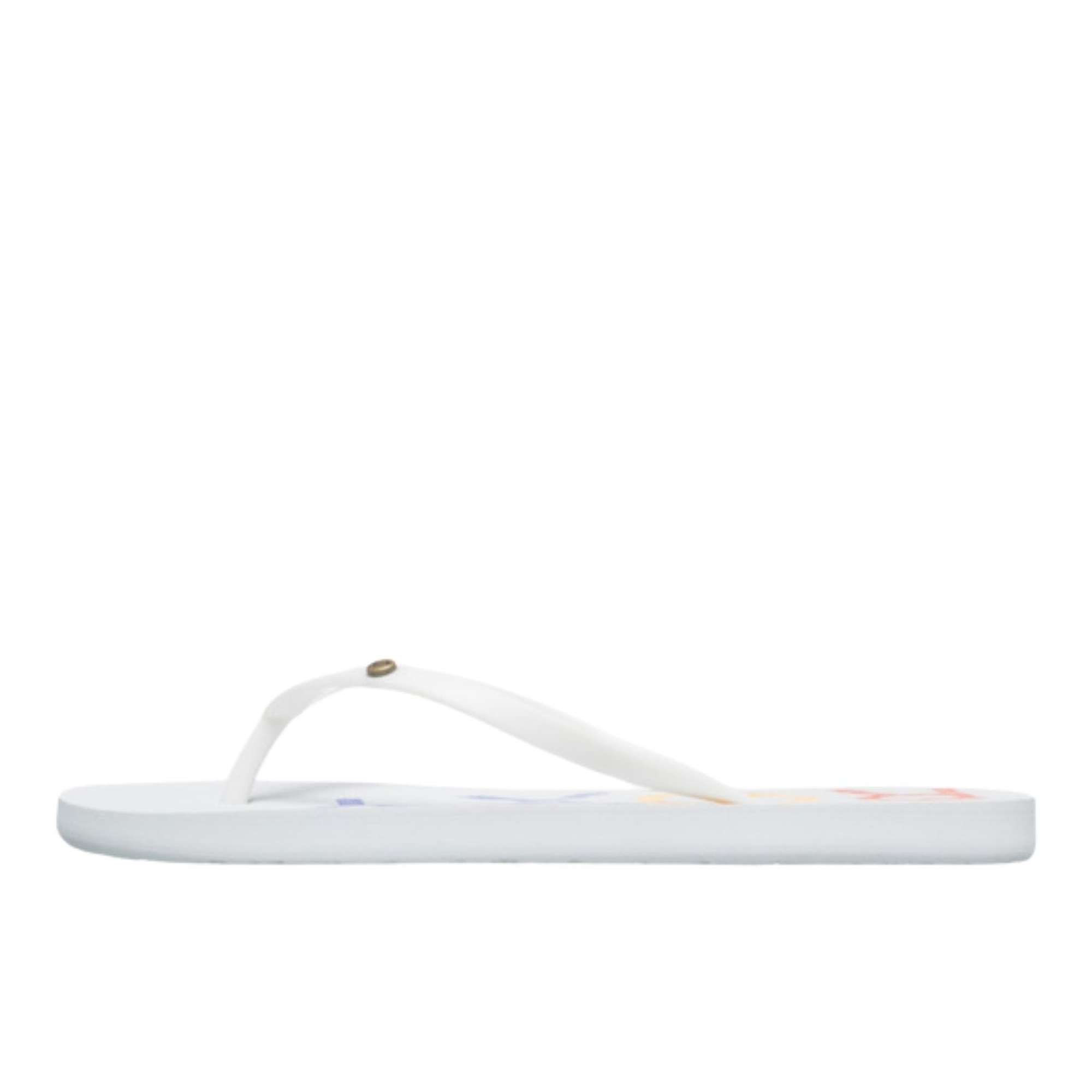 Roxy Sandy III Kadın Beyaz Terlik