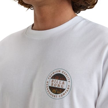  Billabong Rotor Fill Ss Erkek Beyaz Tişört