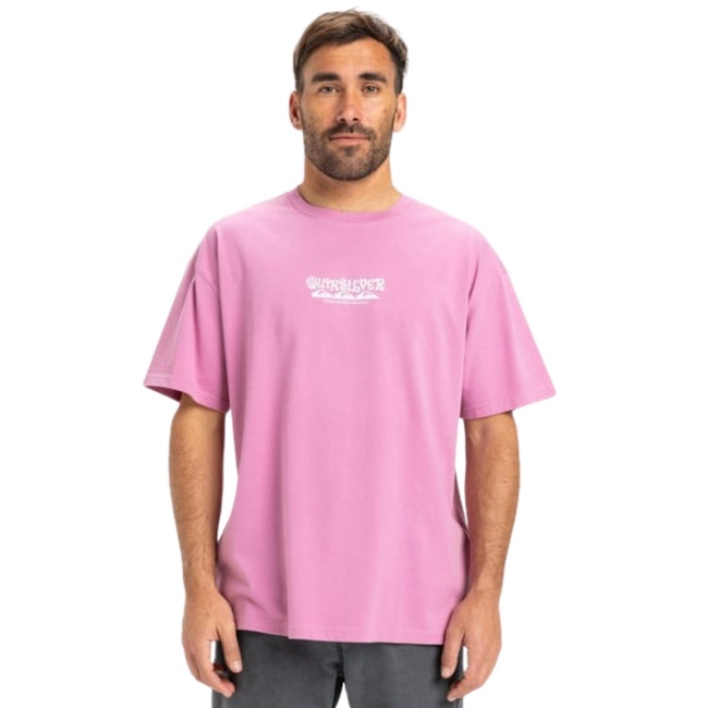  Quiksilver Hw Tree Connection Erkek Mor Tişört