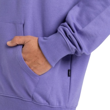  Quiksilver Apog Heritage Hoodie Erkek Mor Sweatshirt