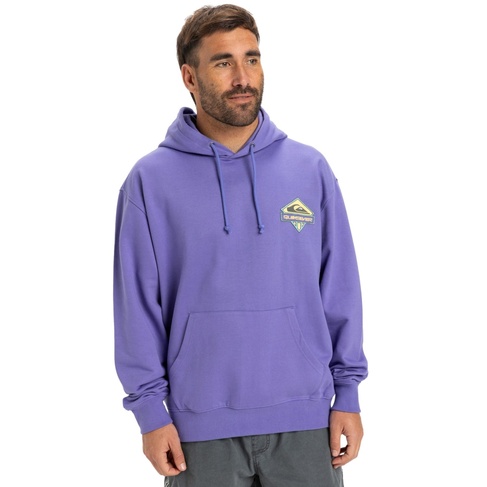  Quiksilver Apog Heritage Hoodie Erkek Mor Sweatshirt