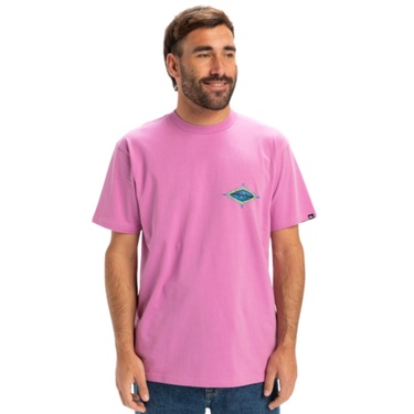  Quiksilver Ev Beach Blast Erkek Mor Tişört