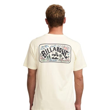 Billabong Scenic Arch Adiv Ss Erkek Beyaz Tişört