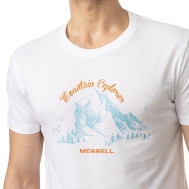  Merrell Tori Erkek Beyaz Tişört