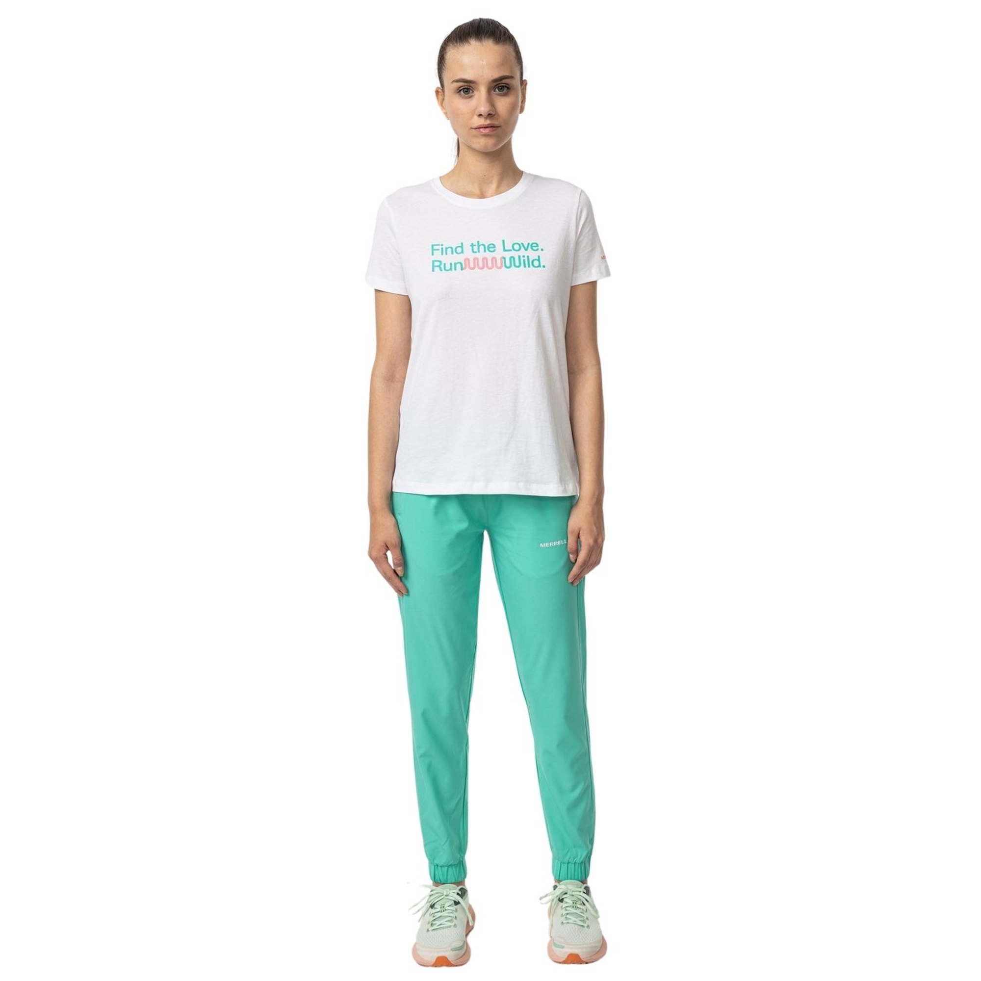 Merrell Text Kadın Beyaz Tişört