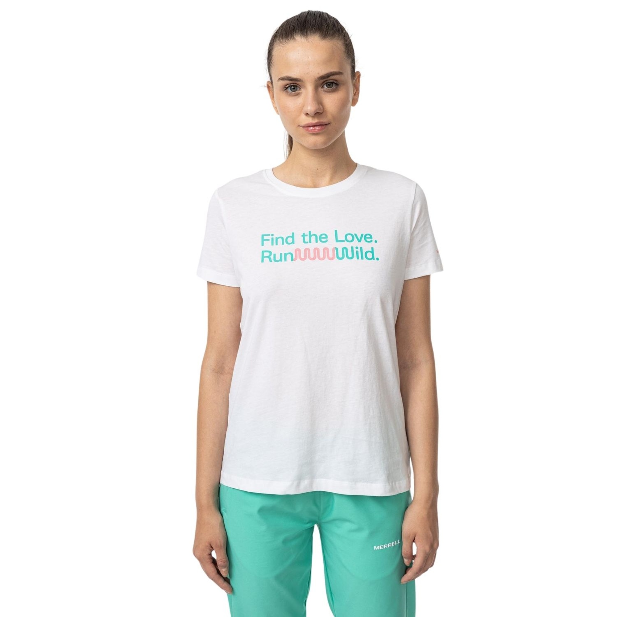 Merrell Text Kadın Beyaz Tişört