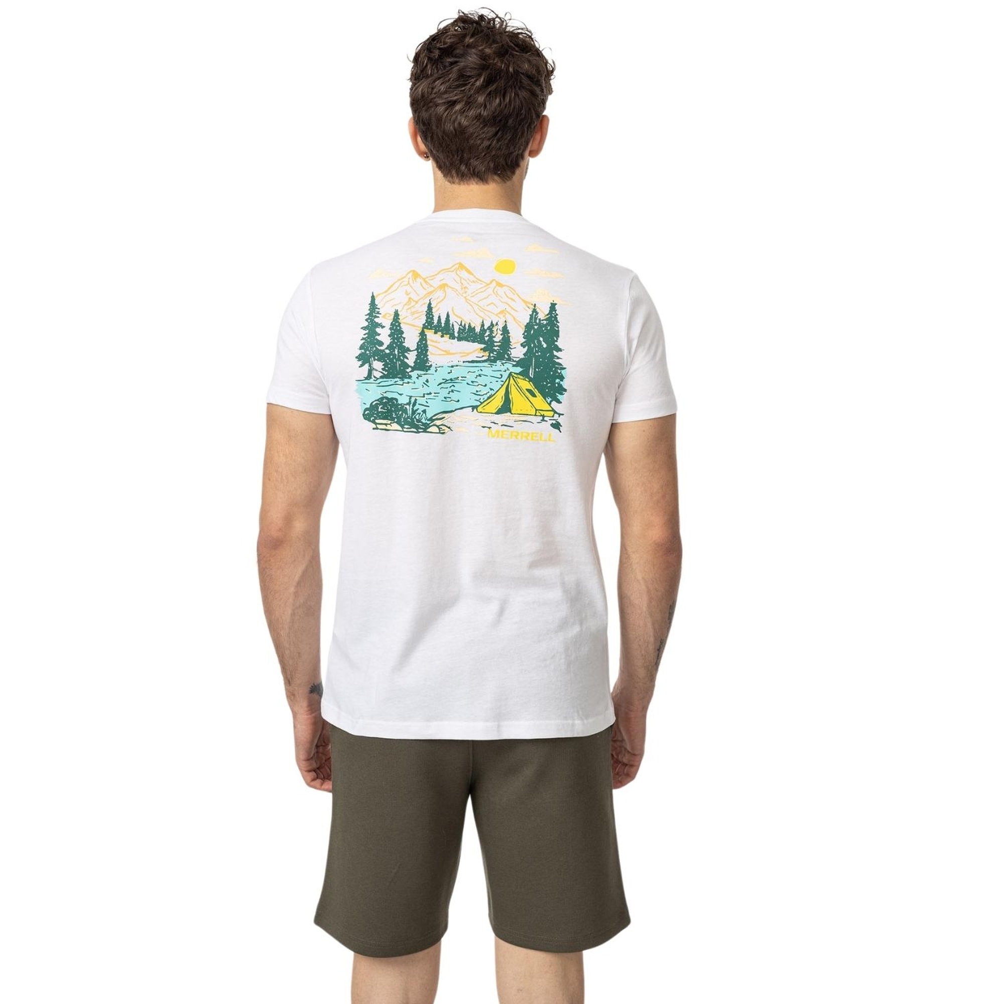 Merrell Tru Erkek Beyaz Tişört