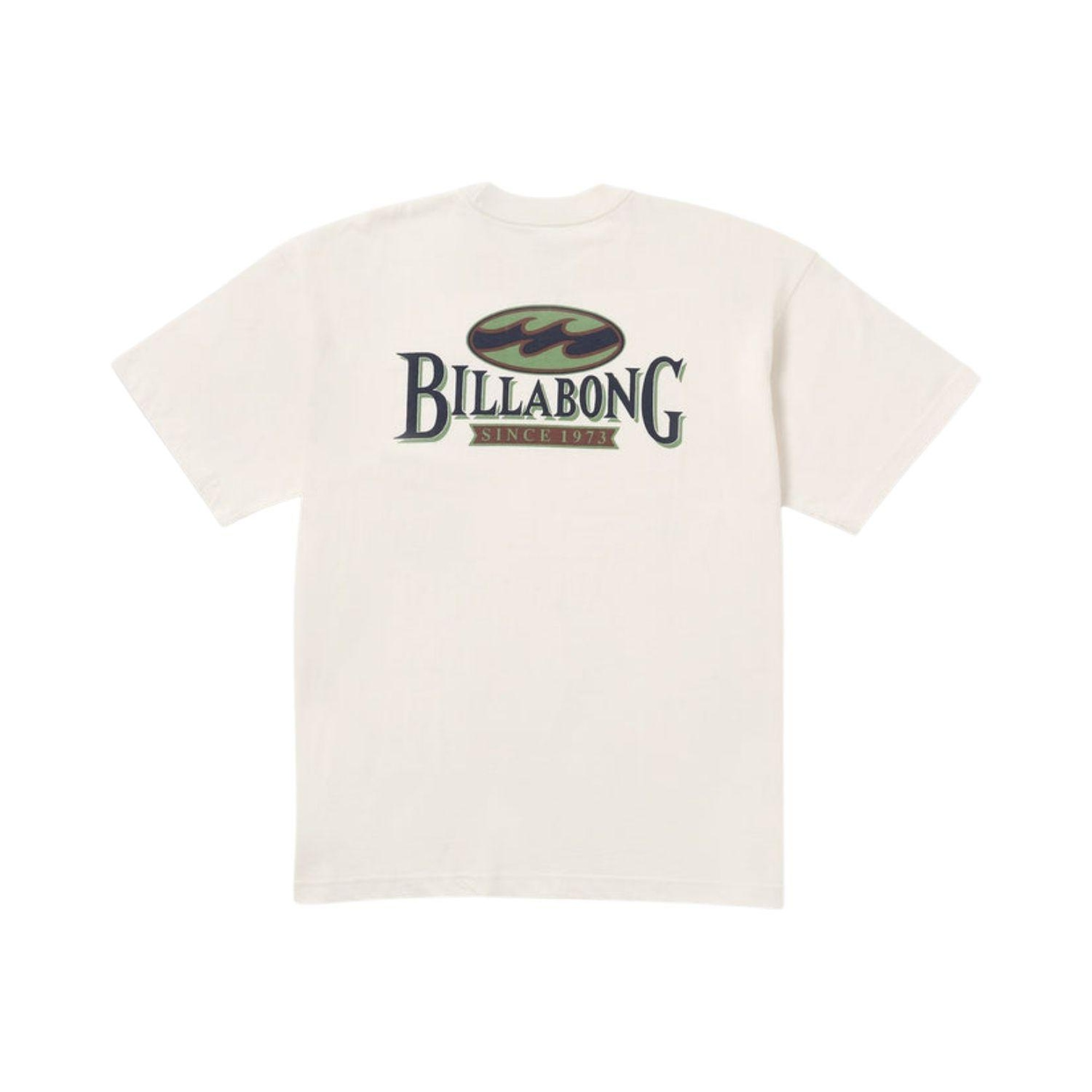Billabong Double Spread Og Ss Erkek Beyaz Tişört