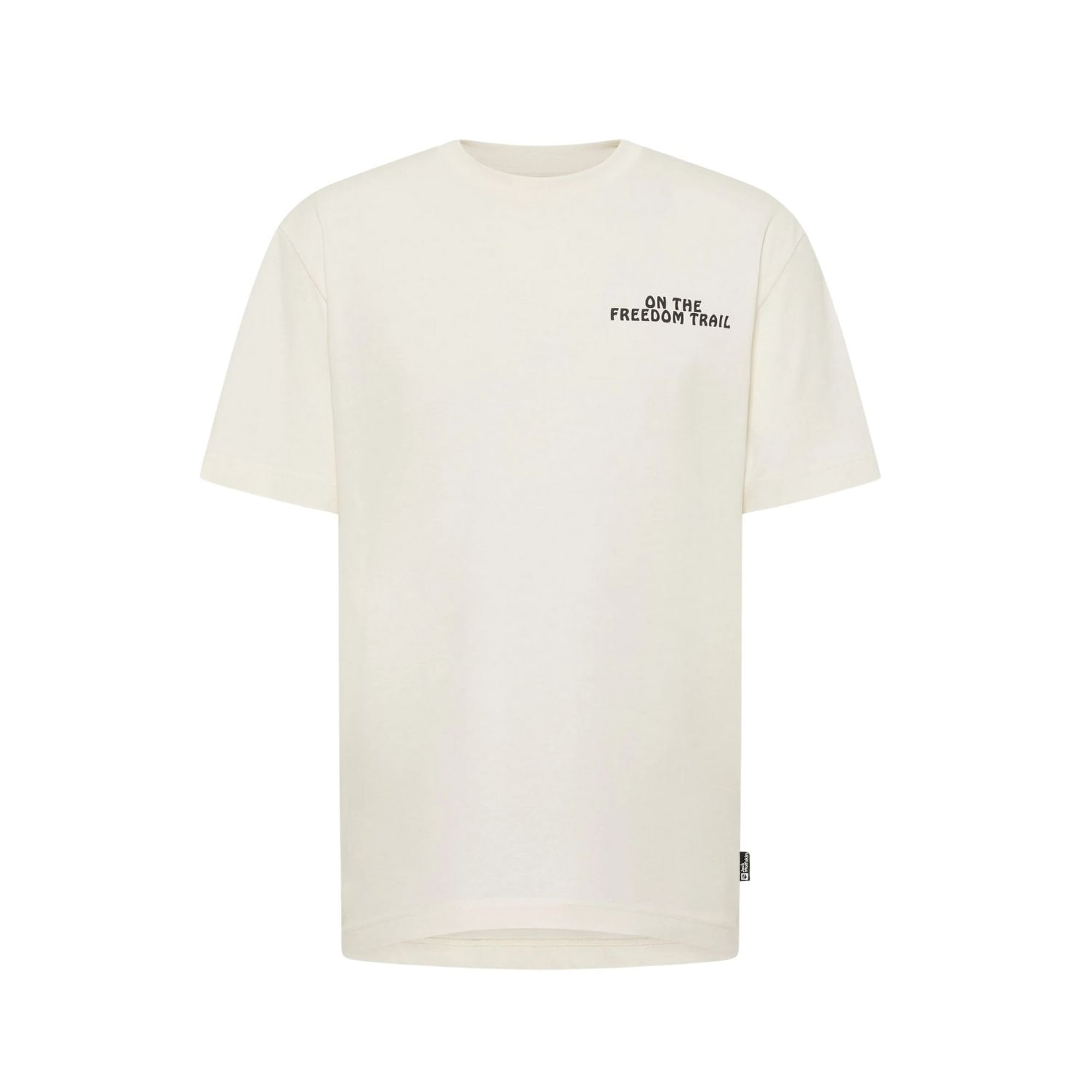 Jack Wolfskin Trailblazer T Erkek Beyaz Tişört