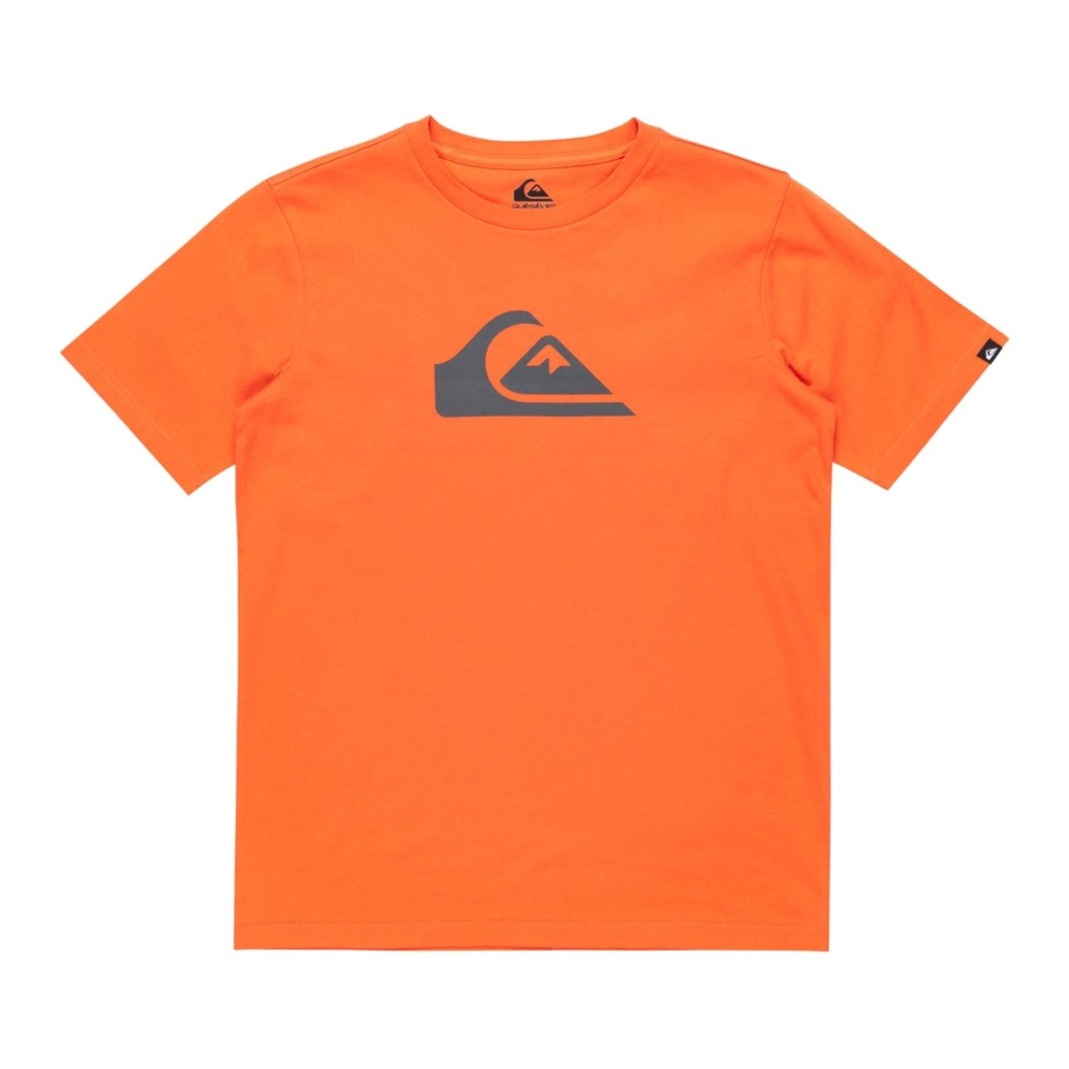  Quiksilver Ev Comp Logo Yth Erkek Çocuk Turuncu Tişört