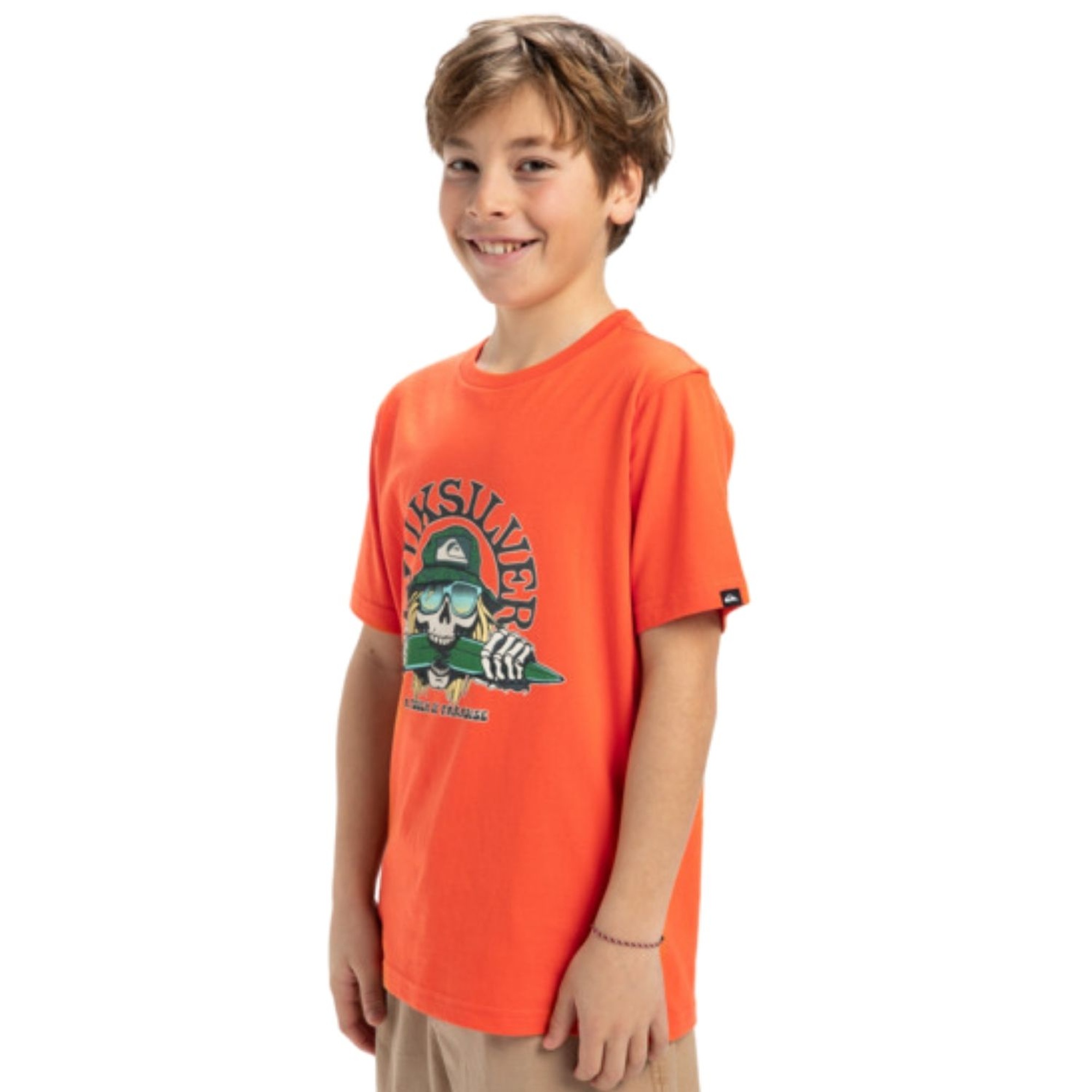 Quiksilver Ev Skull Feast Yth Erkek Çocuk Tişört