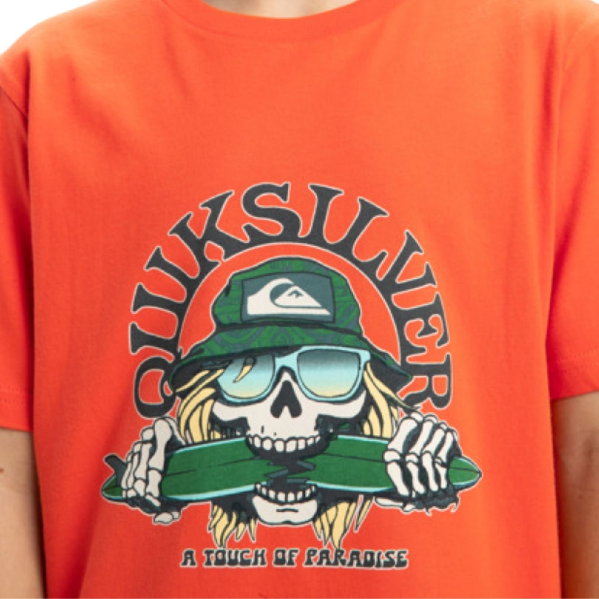 Quiksilver Ev Skull Feast Yth Erkek Çocuk Tişört