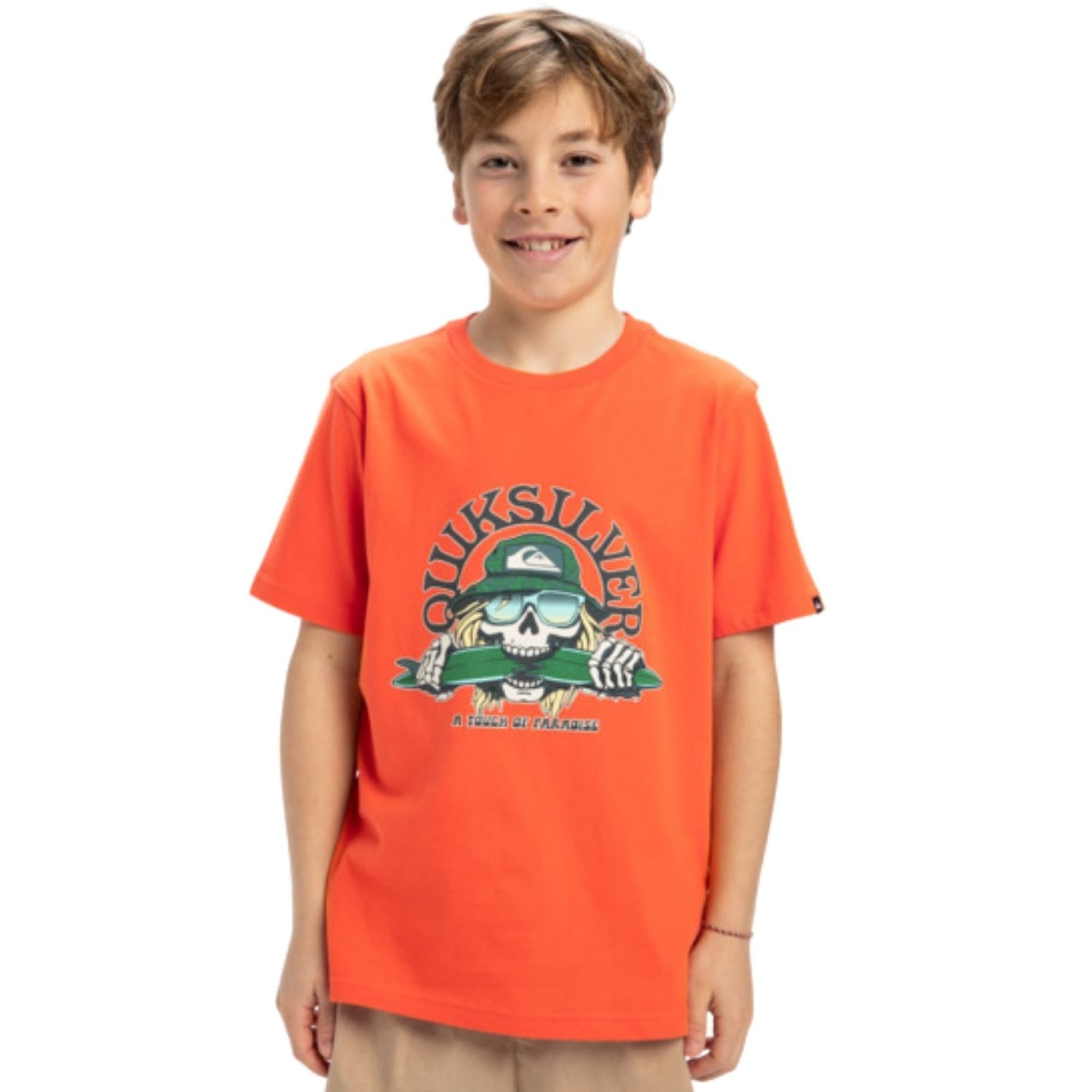 Quiksilver Ev Skull Feast Yth Erkek Çocuk Tişört