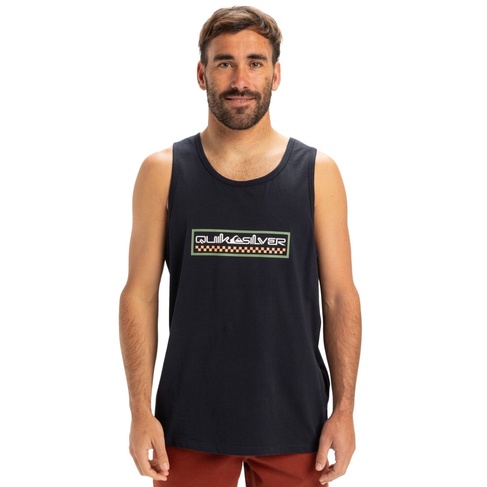  Quiksilver Ev Sun Dagger Tank Erkek Mavi Atlet