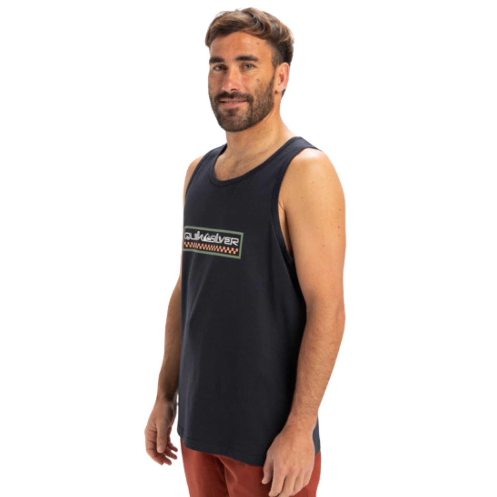Quiksilver Ev Sun Dagger Tank Erkek Mavi Atlet