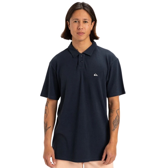  Quiksilver Mw Pique Erkek Mavi Polo Tişört