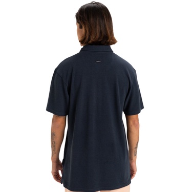  Quiksilver Mw Pique Erkek Mavi Polo Tişört