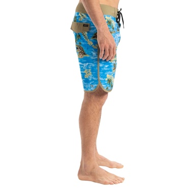  Quiksilver Highline Scallop 19 Erkek Mavi Boardshort