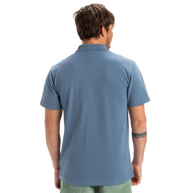  Quiksilver Dna Erkek Mavi Polo Tişört