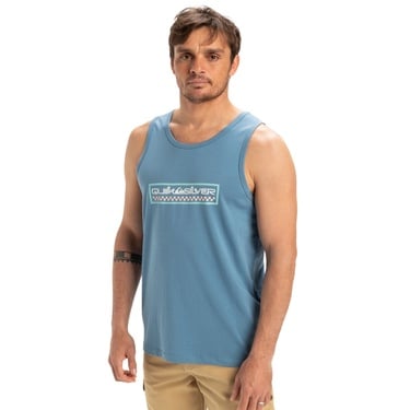  Quiksilver Ev Sun Dagger Tank Erkek Mavi Atlet