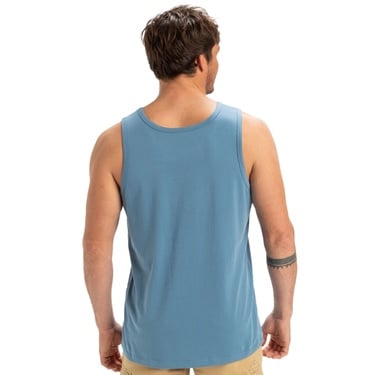  Quiksilver Ev Sun Dagger Tank Erkek Mavi Atlet
