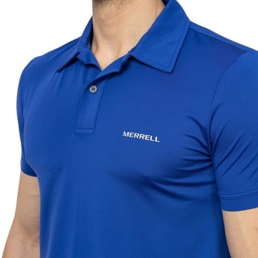  Merrell Pro Erkek Mavi Polo Tişört