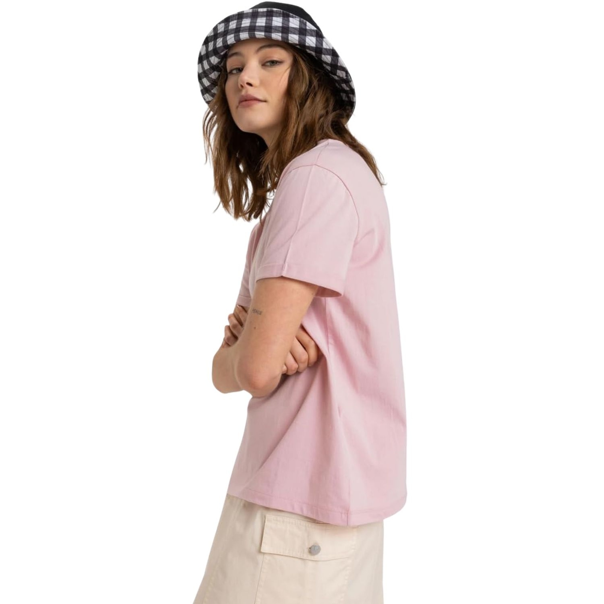 Roxy Oceanregular Corpo Kadın Pembe Tişört