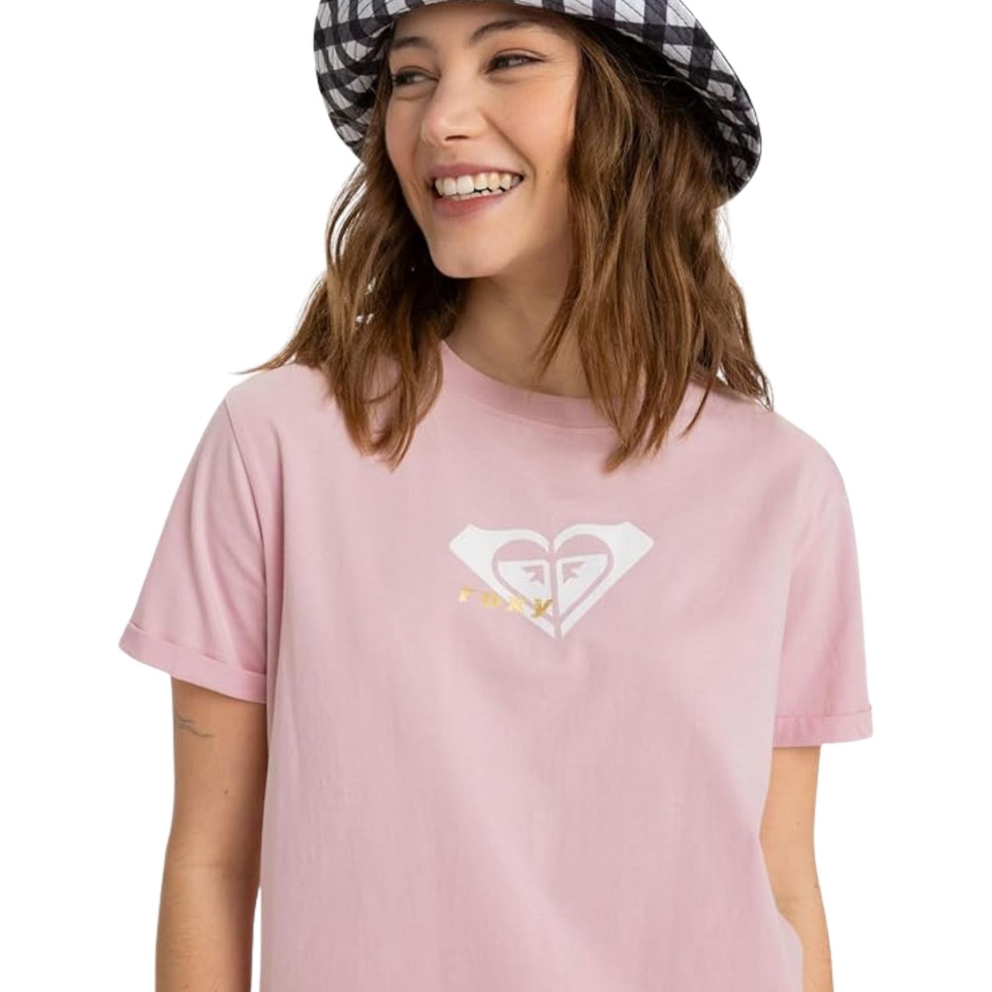 Roxy Oceanregular Corpo Kadın Pembe Tişört