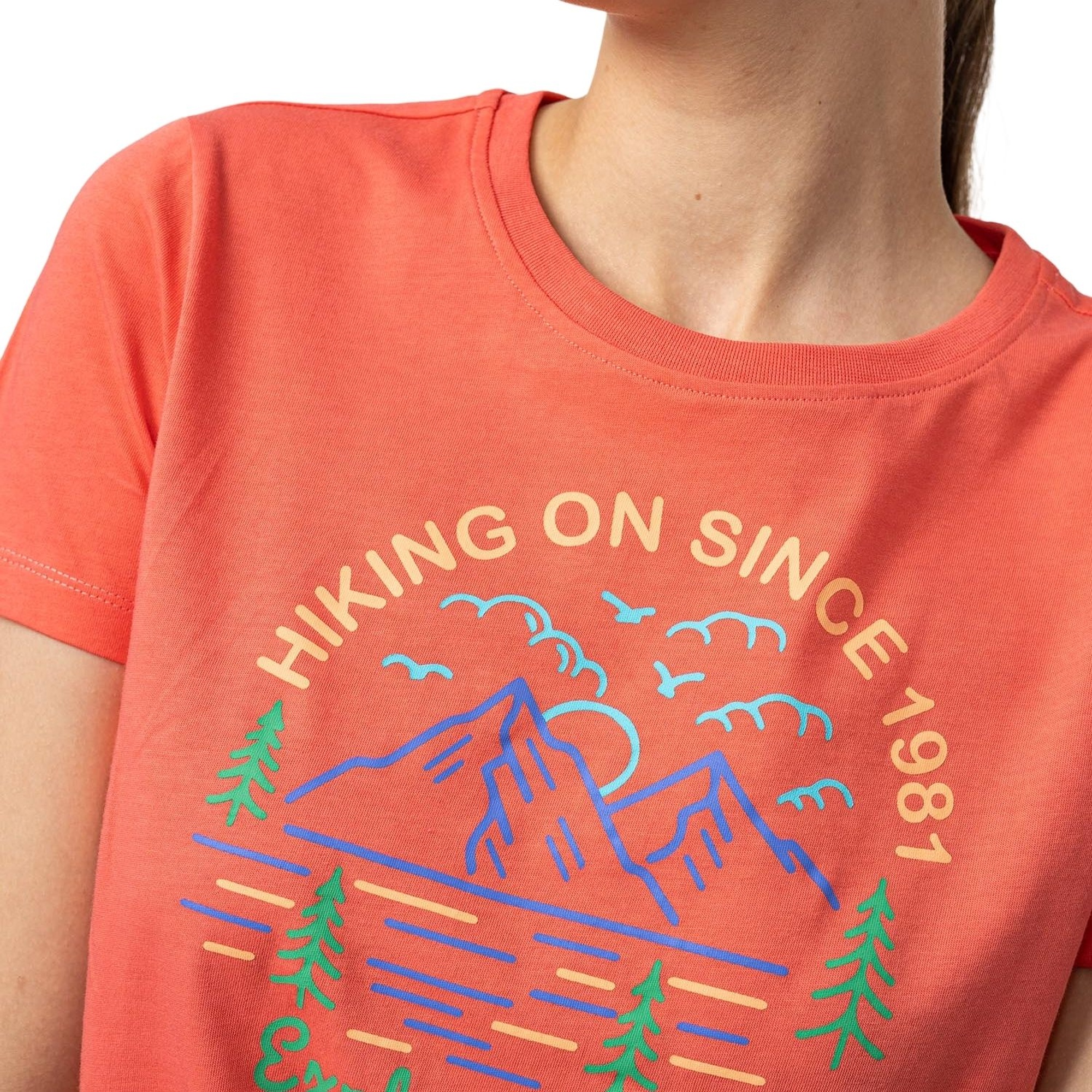 Merrell Terry Kadın Pembe Tişört