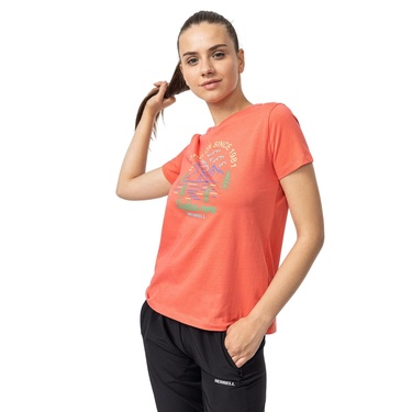  Merrell Terry Kadın Pembe Tişört