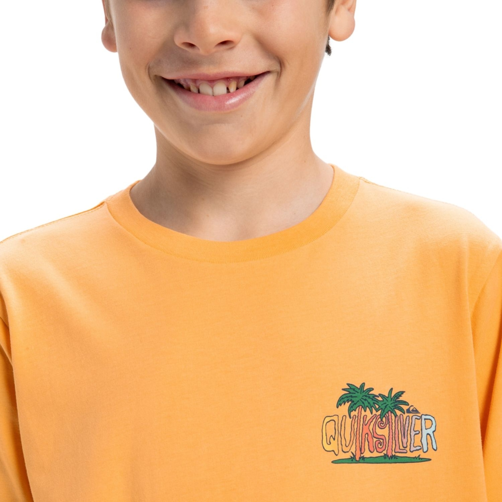 Quiksilver Ev Sunny Palms Yth Erkek Çocuk Sarı Tişört